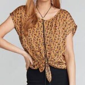 Show Me Your MuMu | Katrina Top in Wild West Paisley M